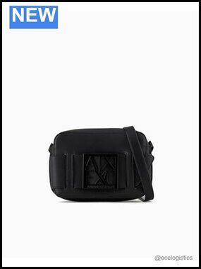 Armani Exchange Camera Crossbody Bag Sling Vegan Polyester